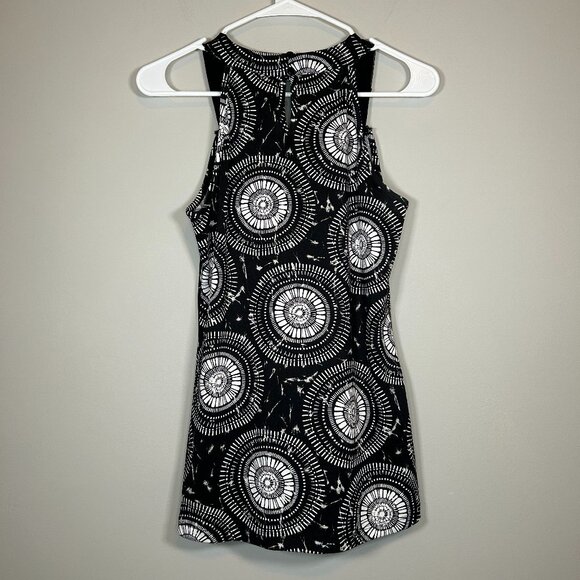 y2k black & white tank blouse - Picture 2 of 2